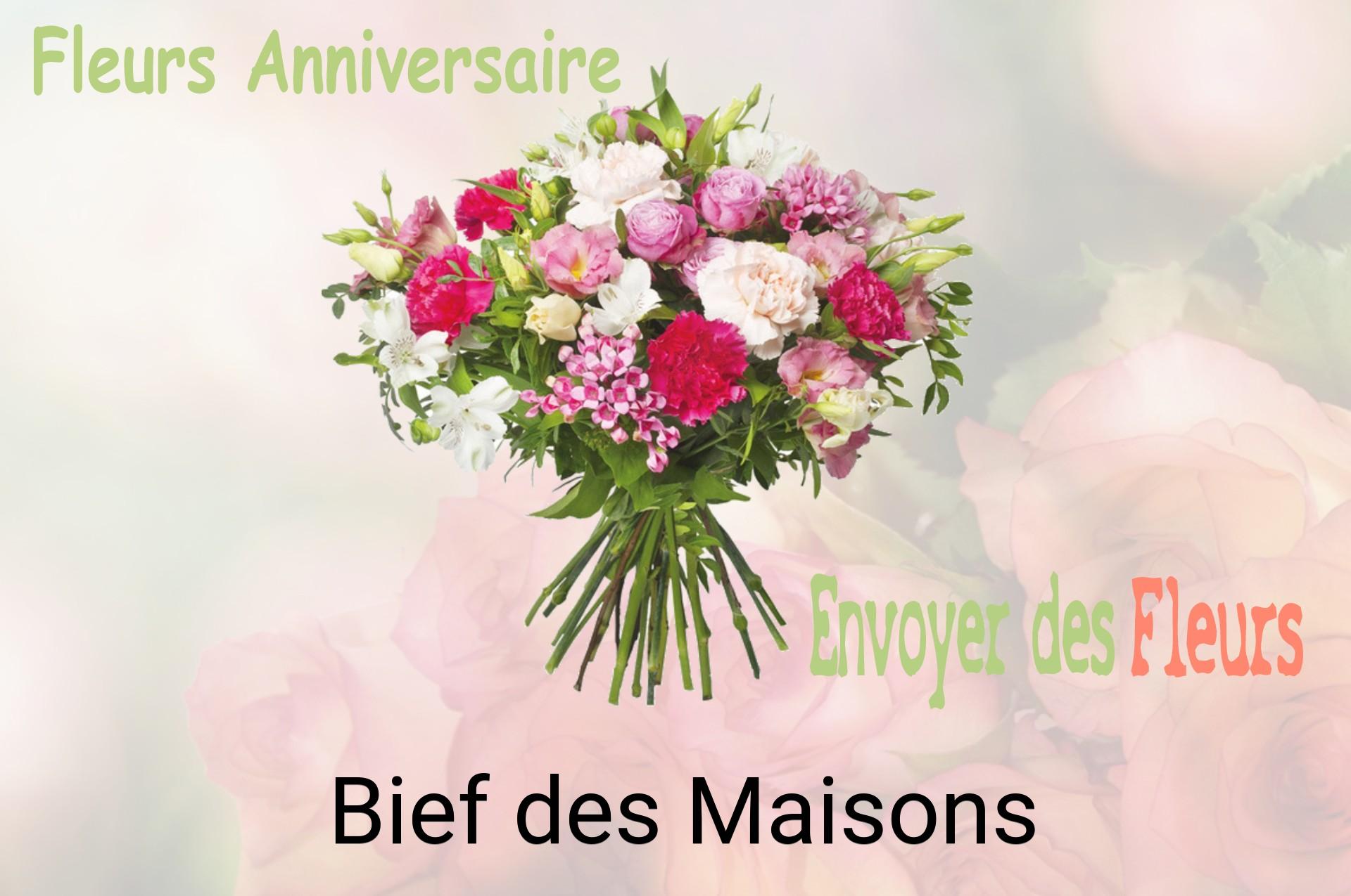 Bouquet de fleurs d’anniversaire livré à Bief-des-Maisons